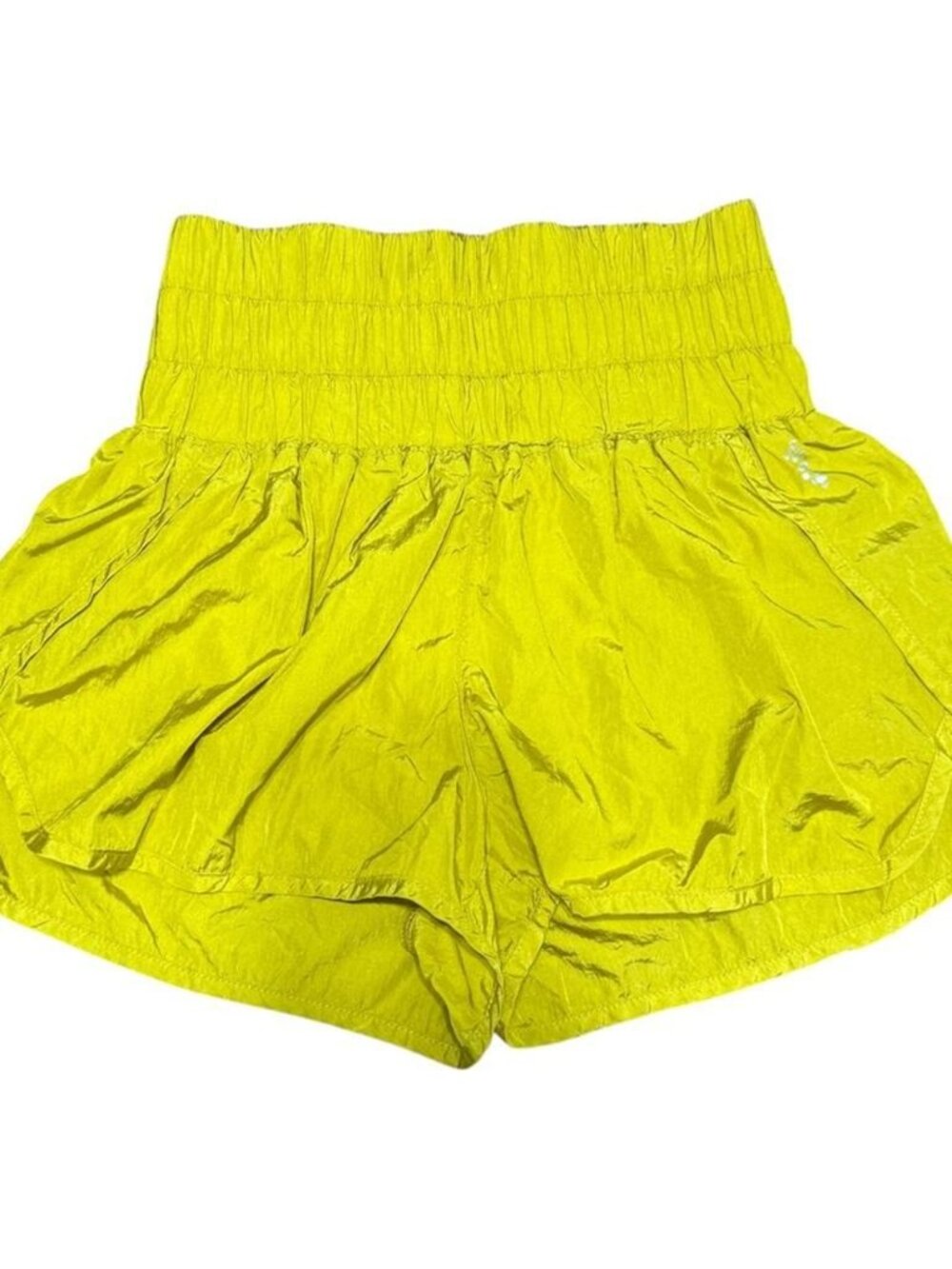 Fp Movement Yellow The Way Home Shorts Size S